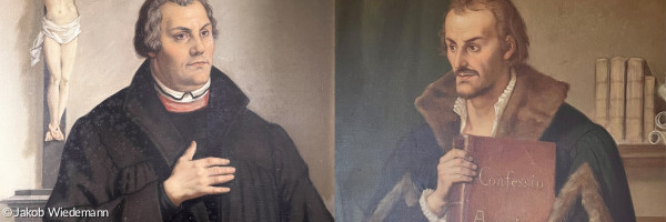 Martin Luther und Philipp Melanchthon