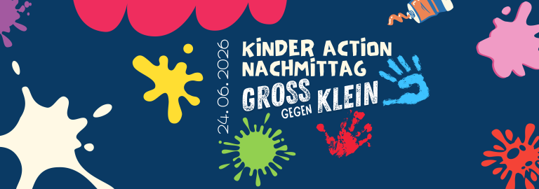Kinder Action Nachmittag Banner