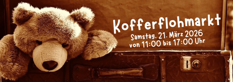 Banner Kofferflohmarkt
