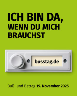 Plakat Buß- und Bettag