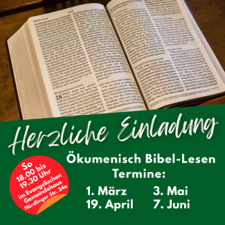 Ökumenisch Bibellesen