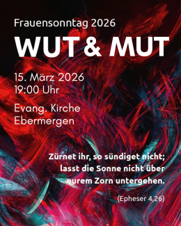 Plakat Frauensonntag