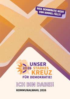 Plakat unser starkes Kreuz