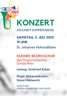Plakat Konzert