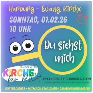 Kirche für dich, du siehst mich