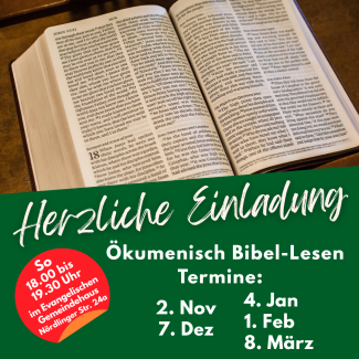 Ökumenisch Bibellesen
